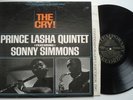 PRINCE LASHA QUINTET SONNY SIMMONS The Cry EX CONTEMPORARY Original DG Jazz LP