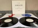 LP DOUBLE VINYL NEW ORDER ALBUM SUBSTANCE 1987 FACT 200 UK 2ND PRESS 1987 EX/EX
