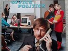 THE DIVINE COMEDY OFFICE POLITICS 2LP LIMITED WHITE & BLUE VINYL SIGNED PRINT