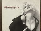 Madonna Crazy For You 12” UK 1991 Reissue  Vinyl EX  Into the Groove  Remix