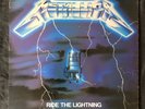 Metallica Ride the Lightning Original 1984 Release on Music for Nations