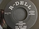 rare orig MONO The JAGUARS The Way You Look Tonight R&B DOO WOP SOUL 45 rpm