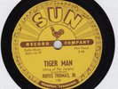rare BLUES/R&B 78/RUFUS THOMAS JR./TIGER MAN/SAVE THAT MONEY/SUN 188/extra clean