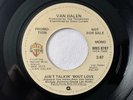 Rare VAN HALEN: Ain't Talkin Bout Love (St/Mono) PROMO 1978 (UNPLAYED) 45