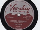 50's DOO-WOP 78: THE DELLS, JEEPERS CREEPERS/I'M CALLING/Vee-Jay VJ292/excellent