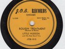 rare BLUES 78/LITTLE HUDSON & RED DEVIL TRIO /ROUGH TREATMENT/JOB 1015/excellent