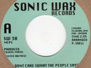 Cookie Scott I Don't Care Sonic Wax 38 Soul Northern Motown