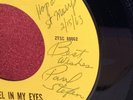 HEAR NM *AUTOGRAPHED PAUL STEFEN Baby I Don't Care/Angel In My Eyes 45 Citation