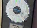 1991 Star Trek The Next Generation Limited Edition 213/5000 Laser Etched Disc