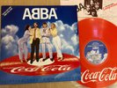ABBA -SLIPPING THROUGH MY FINGERS - PROMO ONLY JAPAN LP PICTURE DISC- COCA-COLA