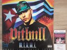 Pitbull Signed M.I.A.M.I. Vinyl Record Album Mr. 305 Rapper Rap MIAMI LEGEND JSA