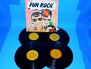FUN ROCK--4XLP w/ MONSTER MASH, PURPLE PEOPLE EATER, TEQUILA, SURFIN' BIRD