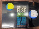 CANNONBALL ADDERLEY SOMETHIN' ELSE BLUE NOTE BLP 1595 STICKER STEREO JAPAN LP
