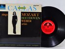 MARIA CALLAS sings Mozart Weber Beethoven Arias   LP Columbia SAX 2540  UK 1964