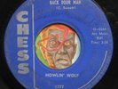 HEAR Howlin Wolf 45 Back Door Man / Wang Dang Doodle CHESS R&B blues