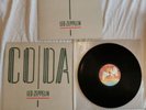 LED ZEPPELIN CODA UK 1ST PRESS VINYL RECORD LP 1982 A0051 NEAR MINT EMBOSSED
