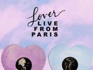 Taylor Swift Lover (Live In Paris) Heart Shaped Vinyl 2LP