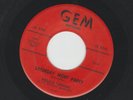 ROCKABILLY 45 -REGGIE PERKINS - SATURDAY NIGHT PARTY / PRETTY KITTY - HEAR - GEM