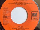 FALCO - Rock Me Amadeus / RARE BARBADOS PRESSING 45 A&M