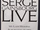 45tours Serge Gainsbourg Live My Lady Héroïne