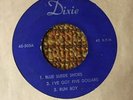 45 RPM George Thumper Jones DIXIE EP 505 Heartbreak Hotel + 5  G+