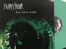 Aura Noir – Deep Tracts Of Hell LP 1998 Hammerheart – HHR028 [GREEN] VG+/EX *NL