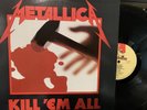 Metallica ‎– Kill 'Em All LP 1983 Music For Nations ‎MFN 7 VG+/VG+ 1st Press UK