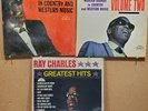 Ray Charles Modern Sounds in Country Western 1 and 2 + Greatest Hits Mono Vinyl