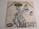 METALLICA AND JUSTICE FOR ALL LP 1988 US ELEKTRA DDM HYPE PROMO 1ST PRESS RARE