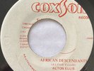 ALTON ELLIS African Descendants COXSONE DSRCN4069 1971 CSDodd Vinyl EX