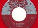 J.B. LENOIR - I'm In Korea / Eisenhower Blues - PARROT 802 - Blues 45 Lenore