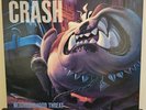 JOHNNY CRASH Neighbourhood Threat 1990 LP GLAM/HAIR METAL HARD ROCK RARE VINYL