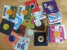 45 x 7 inch 45 rpm vinyl singles/sleeves mid 60s/70s/80s c/w MAJOR LABEL ERROR