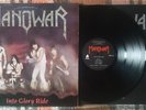 MANOWAR - INTO GLORY RIDE - LP 1983 RARE UK press (C/V VG++/EX+) Heavy metal hm