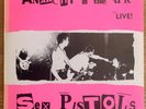 SEX PISTOLS - Anarchy In The U.K. Live LP /vinyl /rare /punk /Lydon /PIL