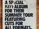 1976 A Special KISS Album For Their Summer Destroyer Tour vinyl LP 12