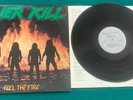 OVERKILL - Feel The Fire 1985 LP Vinyl - VP - great sound  Insert included