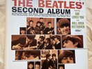 THE BEATLES: Second Album US Capitol ST 2080  LP Rare Promo Punch WMMR