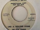 Garage Punk 45 THE SOUP GREENS Like-A-Rolling Stone/That's Too Bad Golden Rule