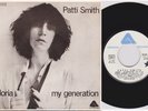 Patti Smith – Gloria / My Generation RARE 1976 FRANCE Arista 2C 010 9752 MINT