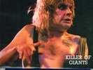 OZZY OSBOURNE - KILLER OF GIANTS MINNEAPOLIS USA 1986 BLUE VINYL 2LP