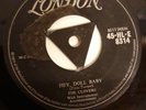 Hey Doll Baby The Clovers vg ++very rare london