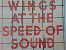 Wings At The Speed Of Sound - RARE G/F - Portugal Import - APPLE 8E064-97581 -EX
