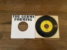 The germs forming 7” vinyl record punk Darby crash black flag circle jerks punk