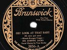Brunswick #3856: Six Jumping Jacks-Oh  Look At That Baby/In A Rumble Seat V+/E-
