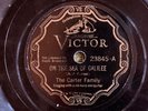 Victor 23845 Carter Family SEA OF GALILEE 78rpm 1933  Country V-