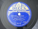 Leon Monosson C'est les Femmes Franz. 78RPM Decca F.47012