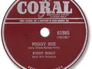 1957 BUDDY HOLLY Rock’n Roll 78 RPM Record. Peggy Sue / Everyday. Coral 61885
