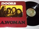 THE DOORS L.A. Woman LP vinyl Elektra EKS 75011 clear window yellow crucifix