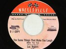 Northern Soul 45 - Lee Rogers - Make You Laugh - Wheelsville VG+ s/sided promo